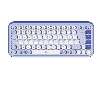 Klawiatura bezprzewodowa Logitech POP ICON Keys lilac
